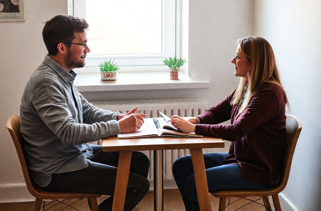 One-to-one Business English coaching session